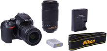 Load image into Gallery viewer, Nikon D5600 DSLR with 18-55mm f/3.5-5.6G VR and 70-300mm f/4.5-6.3G ED