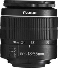 Load image into Gallery viewer, Canon EOS 4000D DSLR Camera with 18-55mm f/3.5-5.6 Zoom Lens + 32GB Card, Tripod, Case, and More (18pc Bundle)