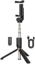 Load image into Gallery viewer, BlitzWolf Extendable Selfie Stick Tripod with Wireless Remote
