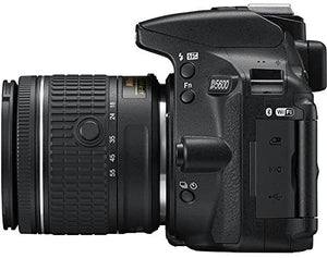 Nikon D5600 DSLR with 18-55mm f/3.5-5.6G VR and 70-300mm f/4.5-6.3G ED