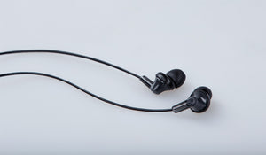 Panasonic RPHJE120K Black Earphones Ergofit Design